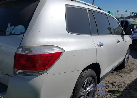 2012 Toyota Highlander Limited V6 z USA, uszkodzony, nr VIN 5TDDK3EH9CS134938
